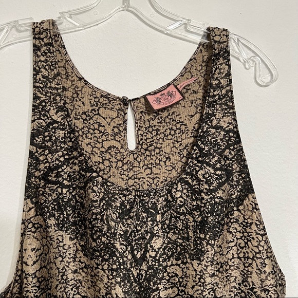 JUICY COUTURE KHAKI SILK DRESS - Picture 6 of 6